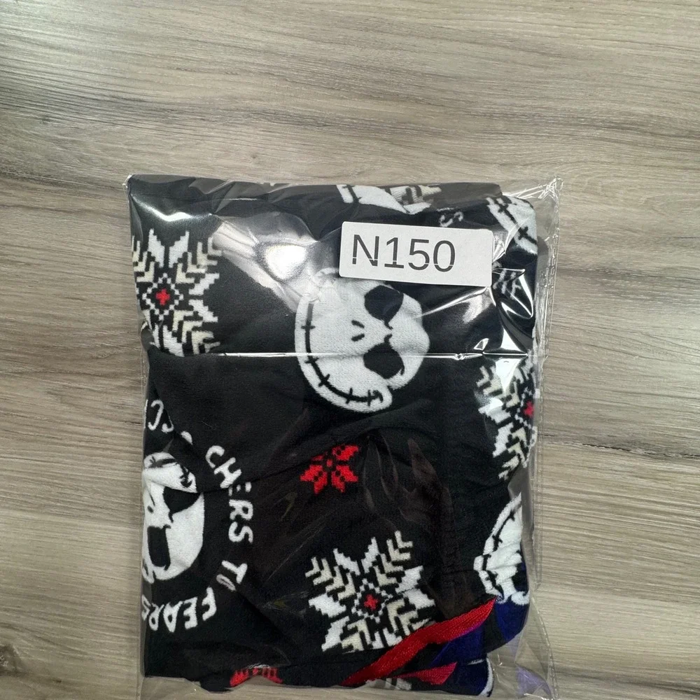 Disney The Nightmare‎ Before Christmas Jack Skellington Pajama Pants WMNS M 8/10 - Picture 9 of 9